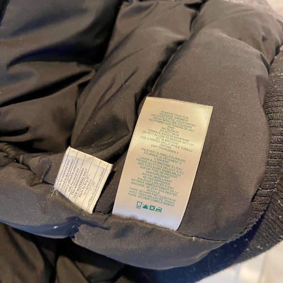 Grey Duck Down Parka Winter Jacket from Roots Beaver Canoe - Picture 5 of 7